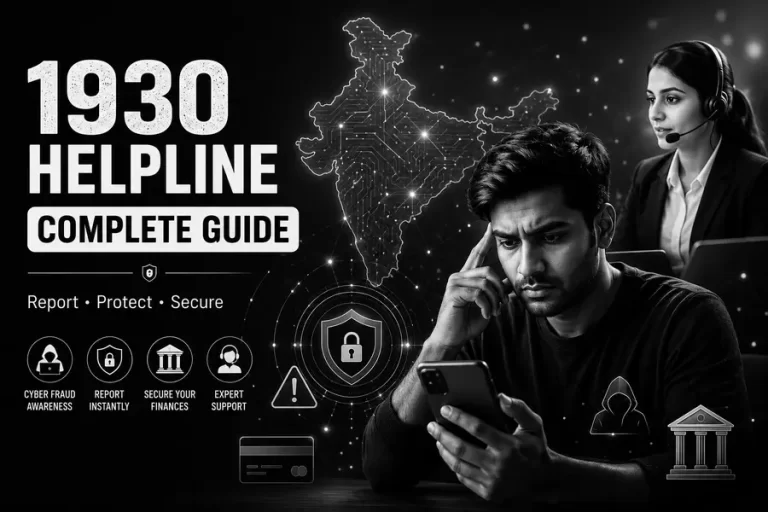 1930 Helpline Complete Guide: Know About Cyber Crime 1930 Helpline in India